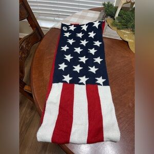 Big Thick American Flag Infinity Scarf
